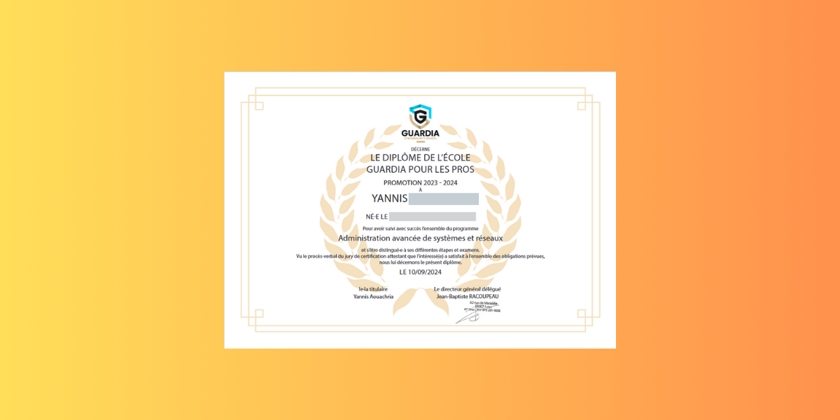 CTF Professionnel Dante