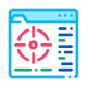 logo d'un logiciel avec une cible